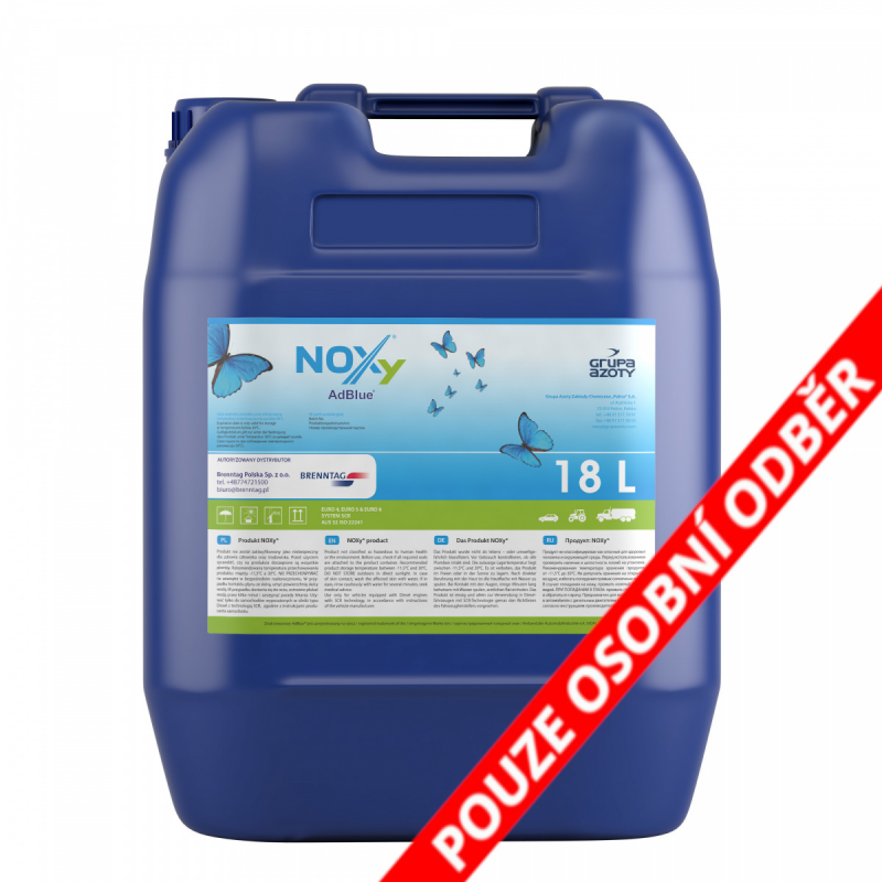 AdBlue Noxy s nálevkou (18l)
