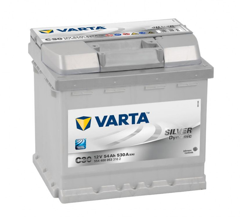 Autobaterie 54Ah Varta Silver Dynamic C30