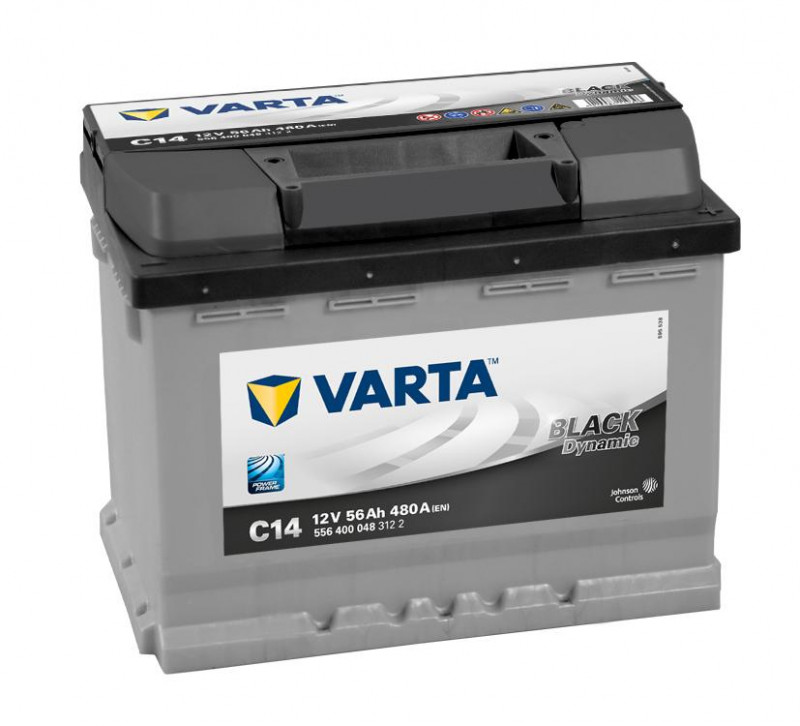 Autobaterie 56Ah Varta Black Dynamic C14