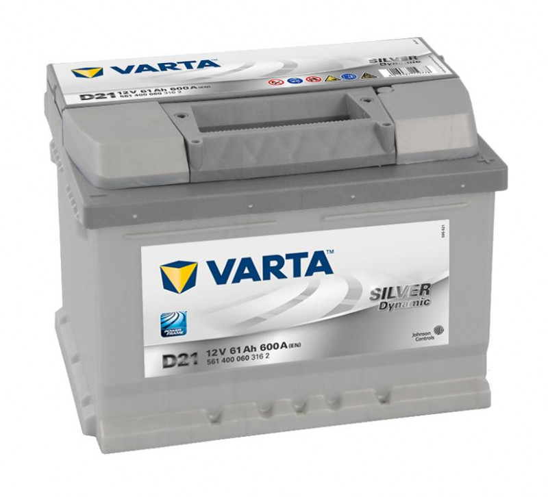 Autobaterie 61Ah Varta Silver Dynamic D21