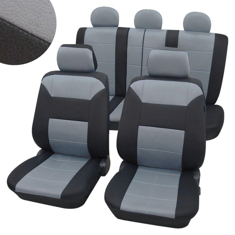 Autopotahy Dakar (černo-šedé)