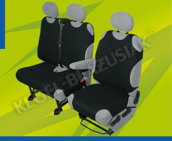 Autotriko dodávka - černé (1+2)