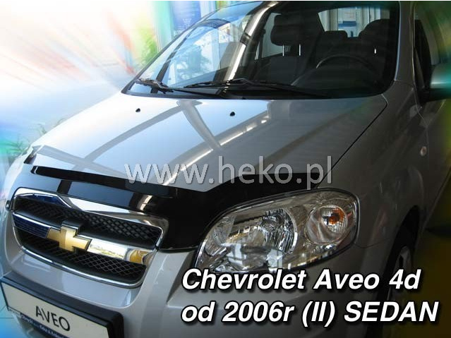 Deflektor kapoty Chevrolet Aveo 2006-2011 (sedan
