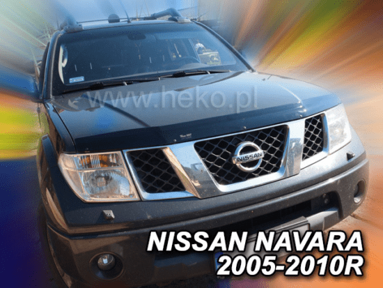 Deflektor kapoty Nissan Navara 2005-2014 (4 dveře