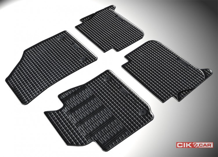 Gumové autokoberce CIK VW Caddy 2004-2015 (5 míst)