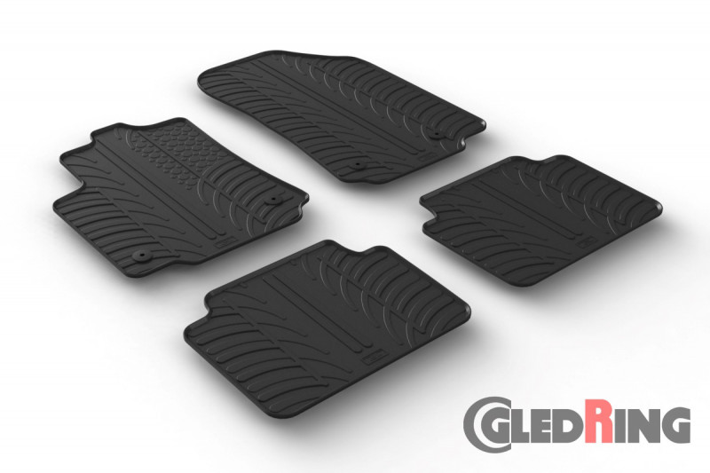 Gumové autokoberce Gledring Citroen C3 Aircross 2017-