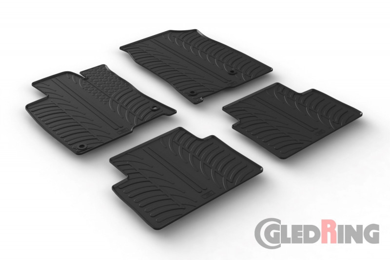 Gumové autokoberce Gledring Honda Civic 2017-2021