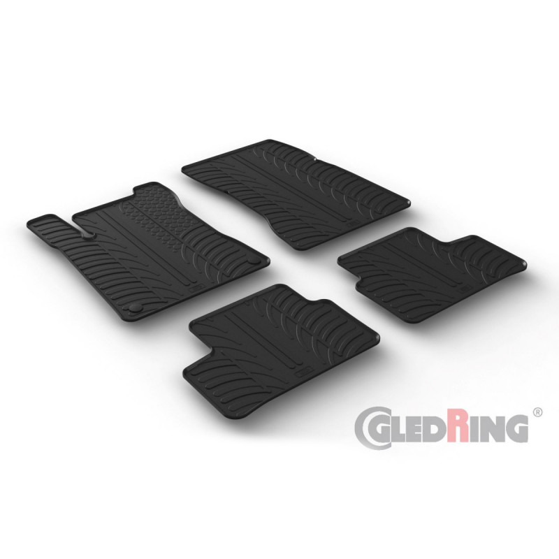 Gumové autokoberce Gledring Mercedes GLA-Class 2020- (H247)
