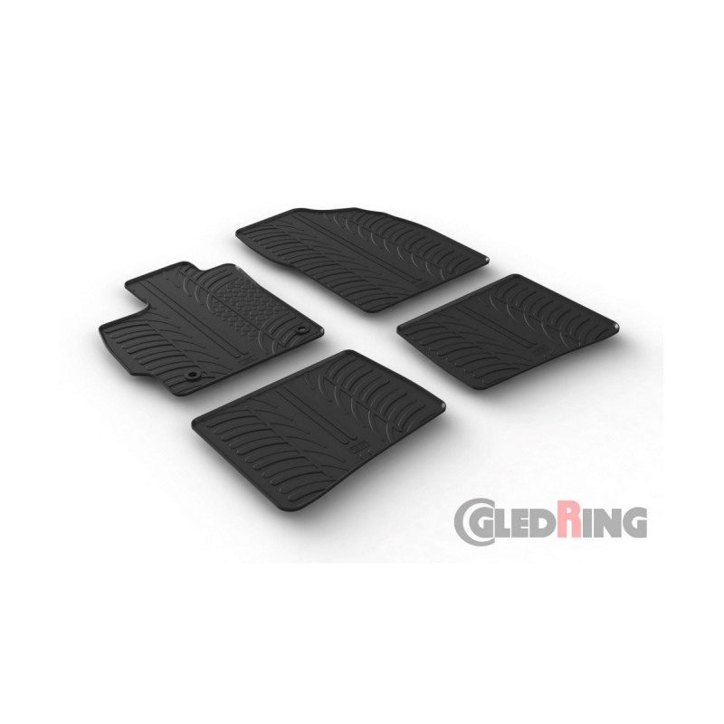 Gumové autokoberce Gledring Toyota Prius 2012-2015