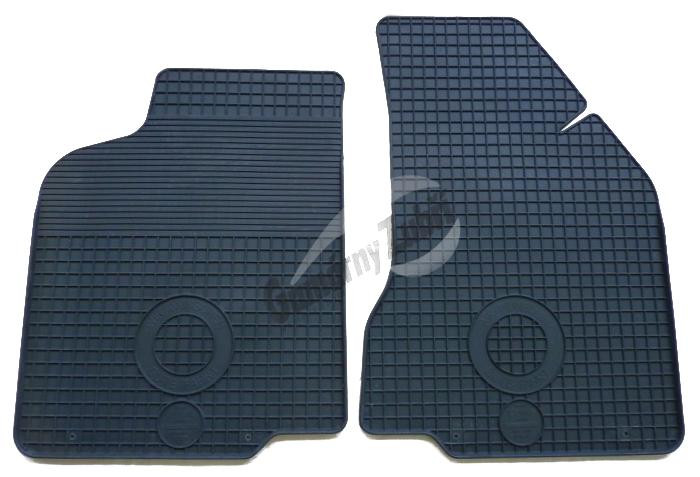 Gumové autokoberce Gumárny Zubří VW Caddy 1996-2004 (přední)