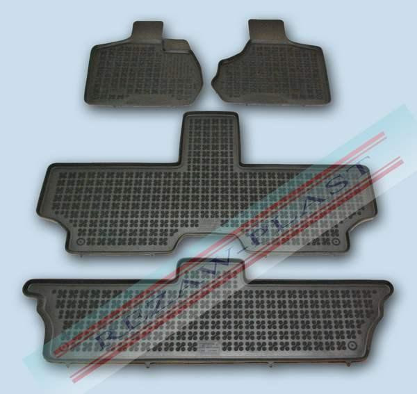 Gumové autokoberce Rezaw-Plast Chrysler Voyager 2001-2006 (7 míst)