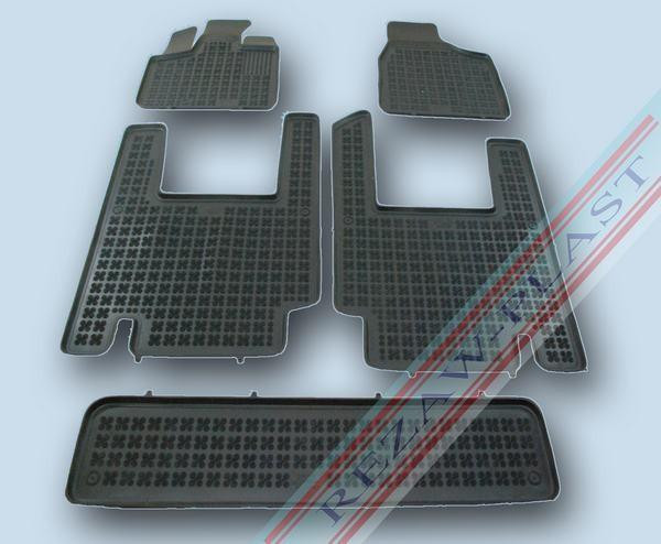 Gumové autokoberce Rezaw-Plast Chrysler Voyager 2006-2011 (7 míst)