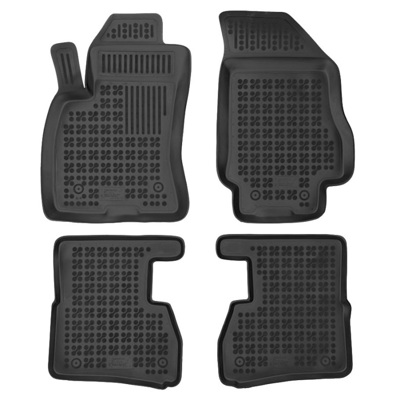 Gumové autokoberce Rezaw-Plast Fiat Doblo 2010- (5 míst)