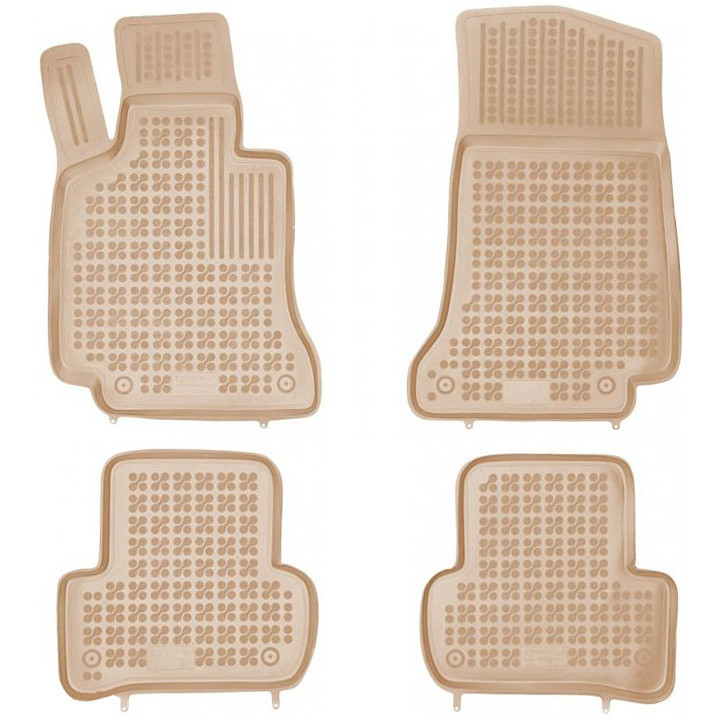 Gumové autokoberce Rezaw-Plast Mercedes C-Class 2014-2021 (W205