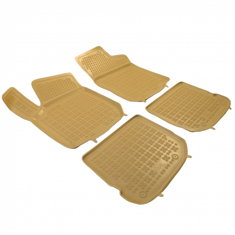 Gumové autokoberce Rezaw-Plast VW Golf IV. 1997-2004 (béžové)