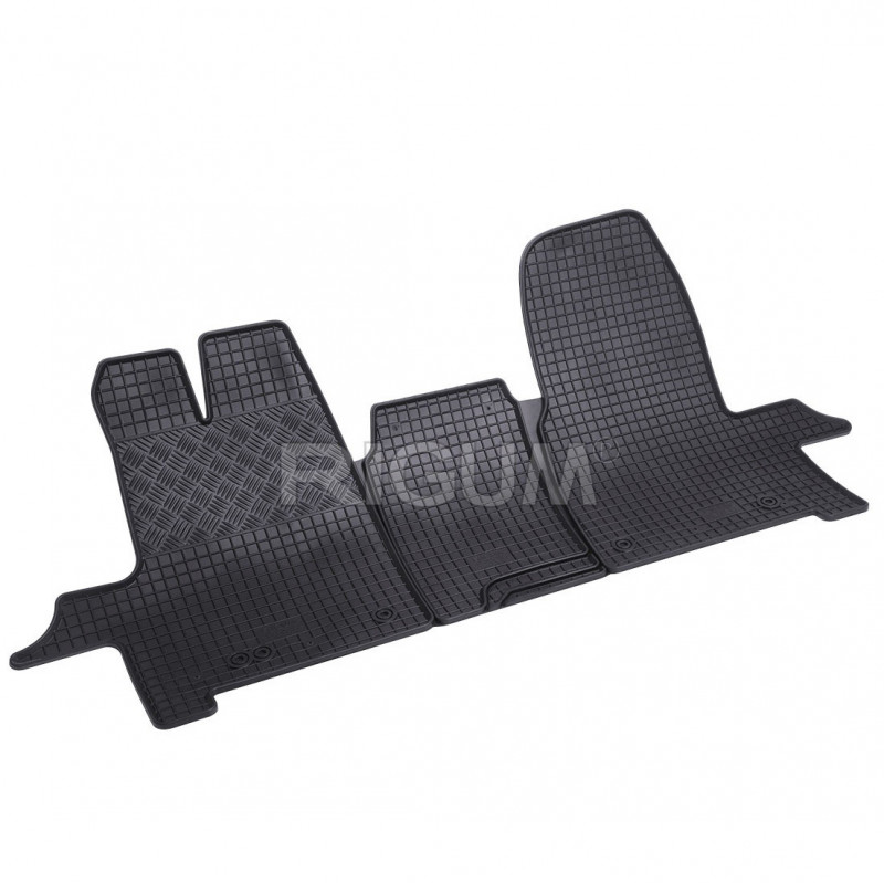 Gumové autokoberce Rigum Ford Transit / Tourneo Custom 2012-2018 (přední