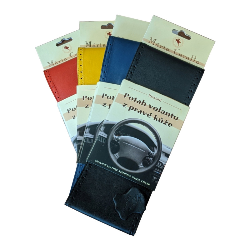 Kožený potah volantu (velikost AX