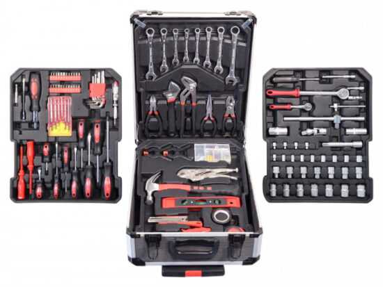 Kufr s nářadím - 186 dílů (II. jakost)