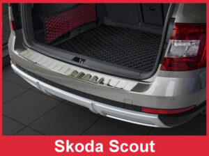 Ochranná lišta hrany kufru Škoda Octavia III. 2014-2016 (Scout)