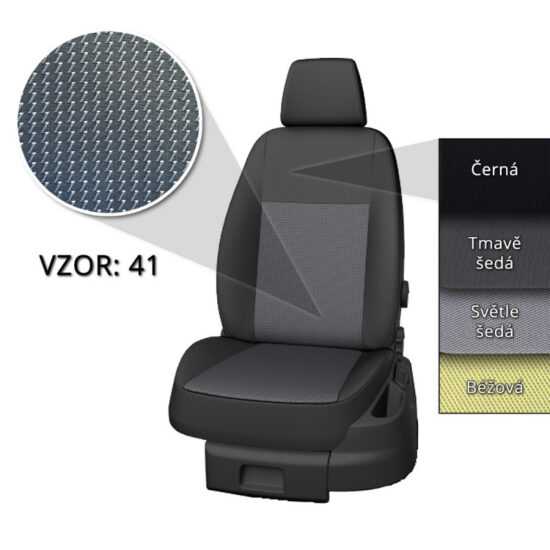 Přesné autopotahy Opel Zafira B 2005-2011 (5 míst)