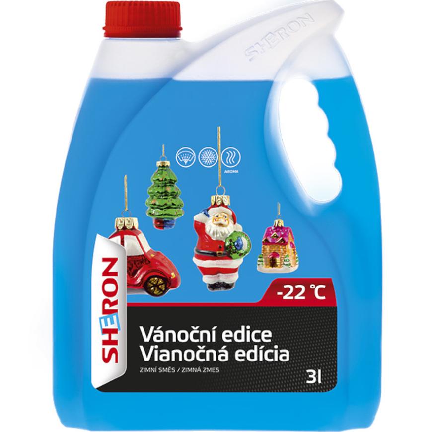 Sheron zimní ostřikovač -22°c 3l skořice
