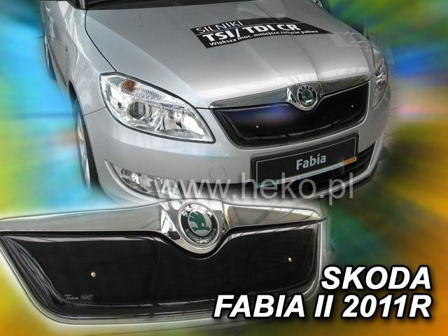 Zimní clona chladiče Škoda Fabia II. 2010-2014 (horní)