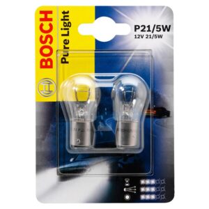 Žárovka 12V 21/5W P21/5W BAY15D Bosch 2 ks Blistr